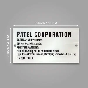 GST Name Plate For Offices & Businesses - Image 3